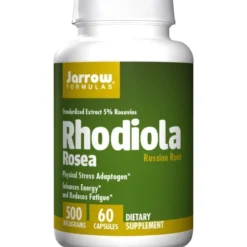JARROW FORMULAS Rhodiola Rosea 500 mg 60 caps.