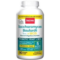 JARROW FORMULAS Saccharomyces Boulardi + MOS 90 veg caps.