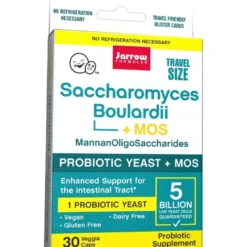 JARROW FORMULAS Saccharomyces Boulardi + MOS 30 veg caps.