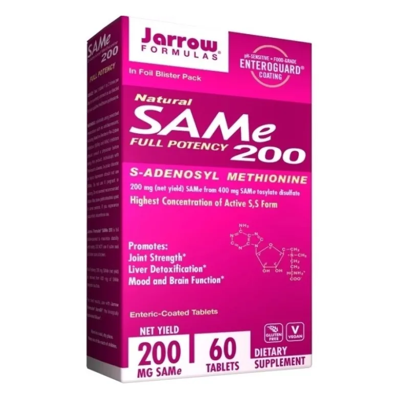 JARROW FORMULAS SAMe 200 mg 60 tabs.