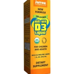 JARROW FORMULAS Yum Yum Witamina D3 Liquid 29,6 ml