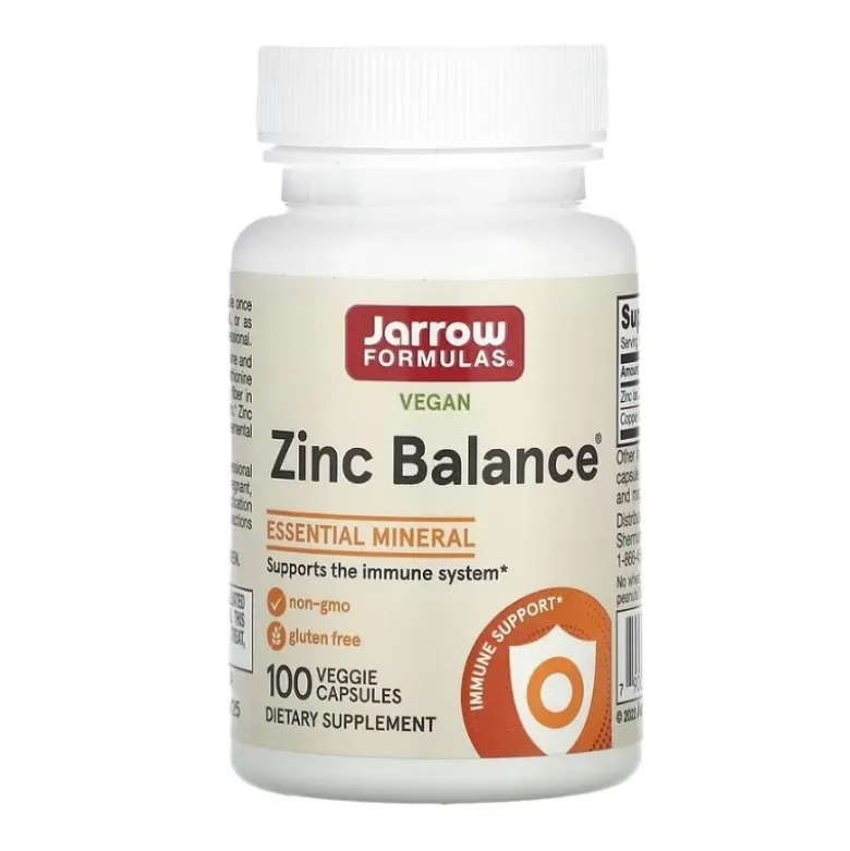 JARROW FORMULAS Zinc Balance 100 caps.