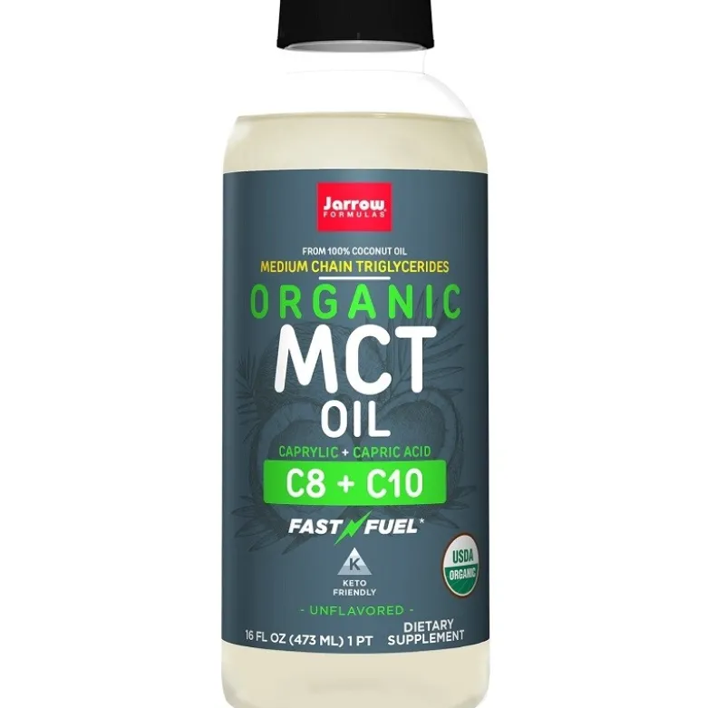 JARROW Organic MCT Oil 473 ml Bezsmakowy