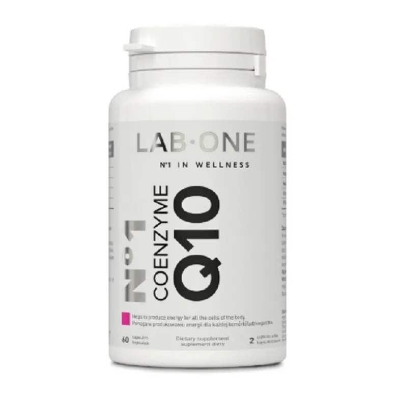 LAB ONE N1 Coenzyme Q10 100 mg 60 caps.