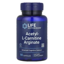 LIFE EXTENSION Acetyl-L-Carnitine Arginate 90 veg caps.