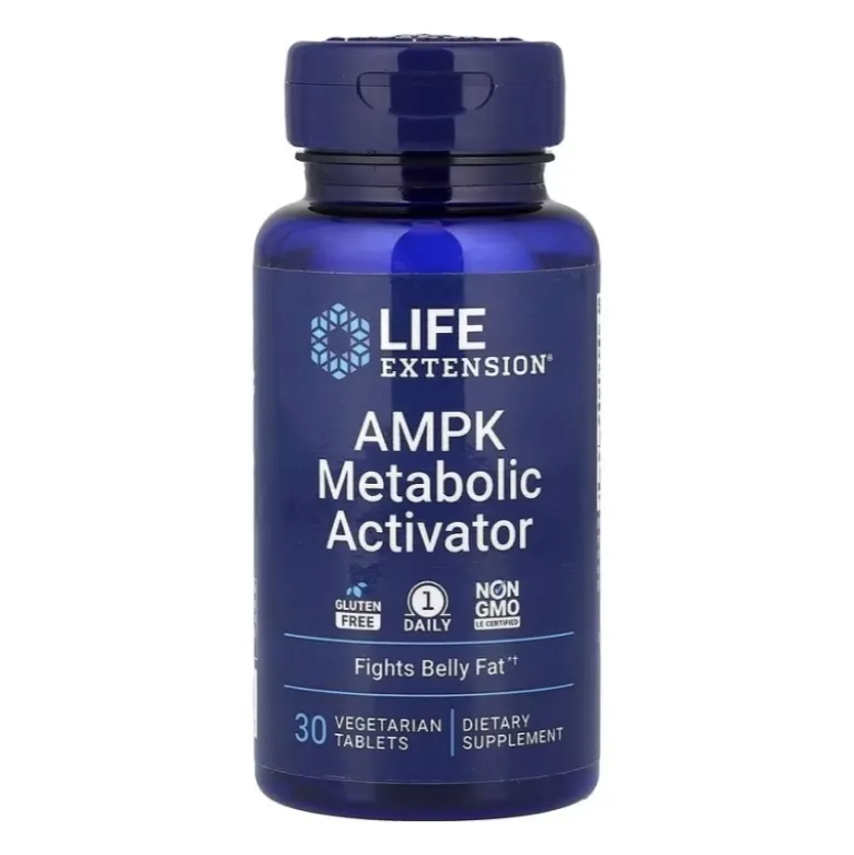 LIFE EXTENSION AMPK Metabolic Activator 30 veg tabs.