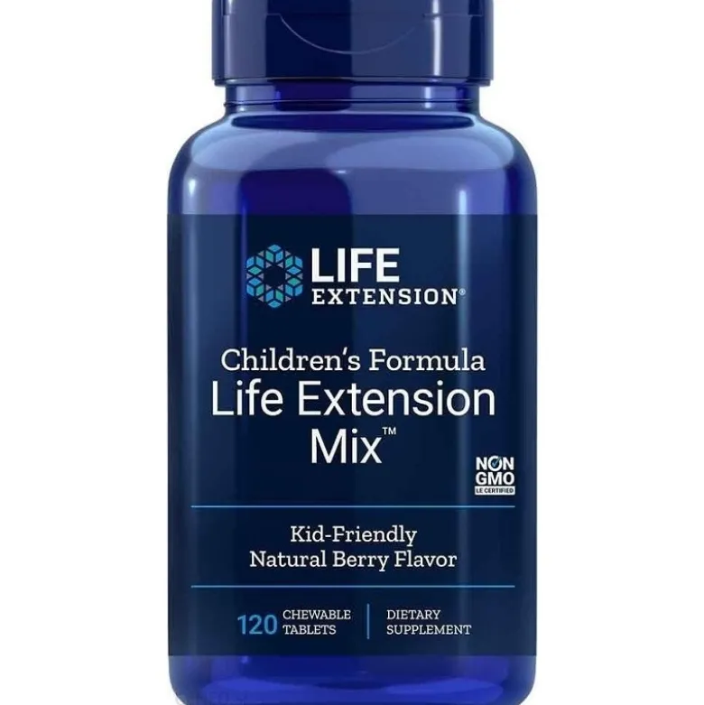 LIFE EXTENSION Children`s Formula Life Extension Mix 120 Chewable Tablets Berry