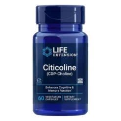 LIFE EXTENSION Citicoline (CDP-Choline) 60 vege caps.