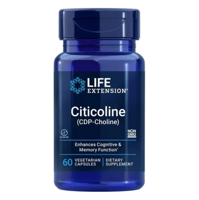 LIFE EXTENSION Citicoline (CDP-Choline) 60 vege caps.