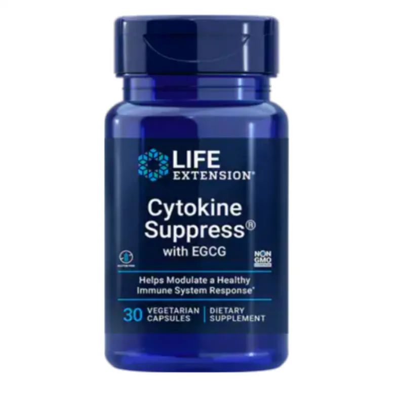 LIFE EXTENSION Cytokine Suppress with EGCG 30 veg caps.