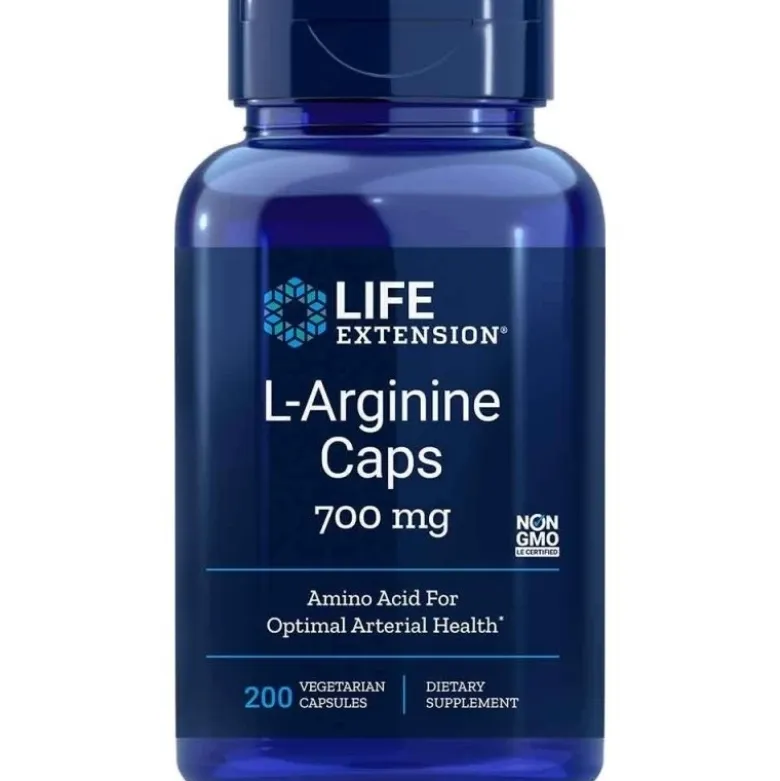 LIFE EXTENSION L-Arginina 700 mg 200 veg caps.