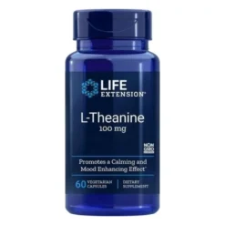 LIFE EXTENSION L-Theanina 100 mg 60 veg caps.