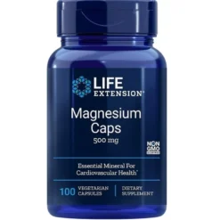 LIFE EXTENSION Magnesium Caps 500 mg 100 veg caps.