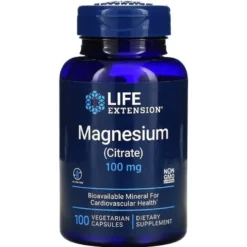LIFE EXTENSION Magnesium Citrate 100 mg 100 caps.