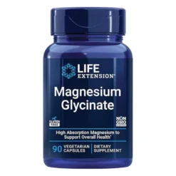 LIFE EXTENSION Magnesium Glycinate 105 mg 90 veg caps.