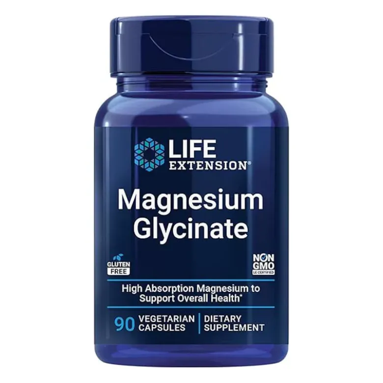 LIFE EXTENSION Magnesium Glycinate 105 mg 90 veg caps.