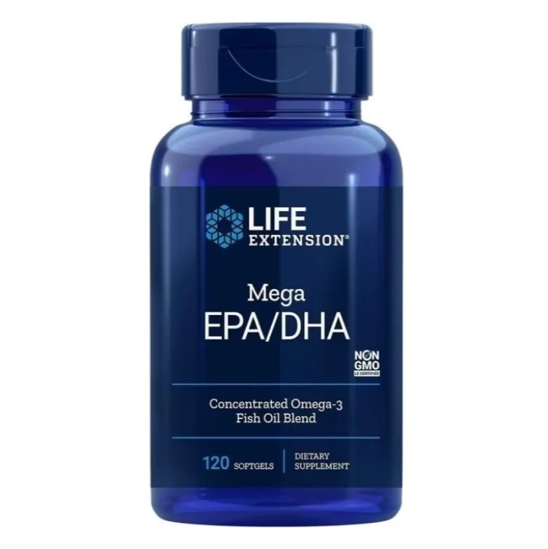 LIFE EXTENSION Mega EPA/DHA 120 softgels
