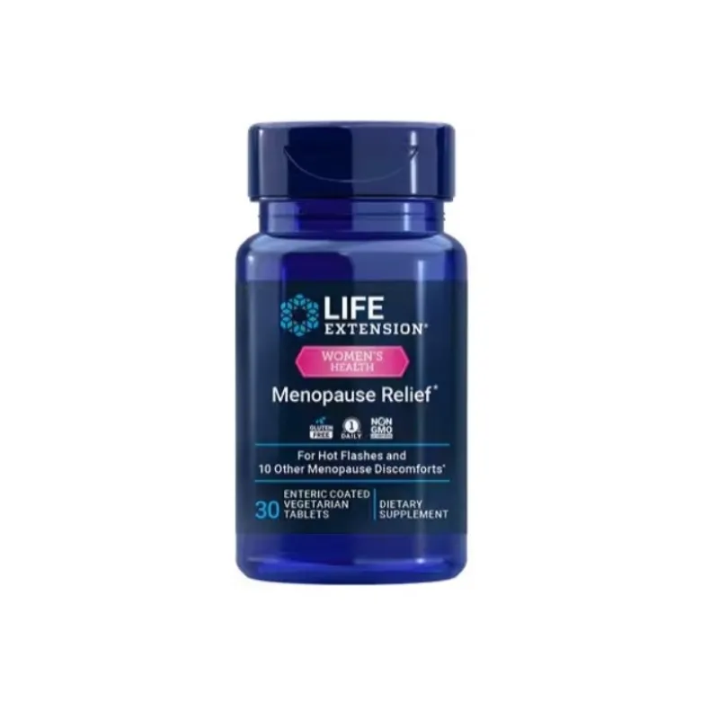 LIFE EXTENSION Menopause Relief 30 vege tabs.