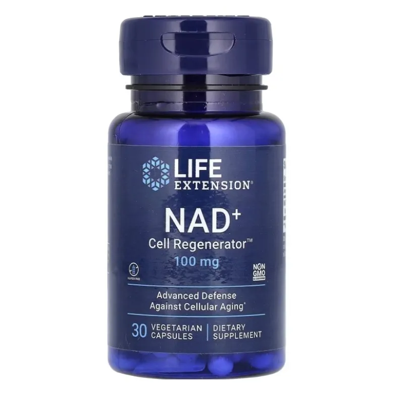 LIFE EXTENSION NAD+ Cell Regenerator 100 mg 30 veg caps.