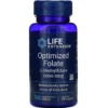 LIFE EXTENSION Optimized Folate 1700 mcg 100 veg tabs.