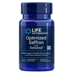 LIFE EXTENSION Optimized Saffron 60 veg caps.