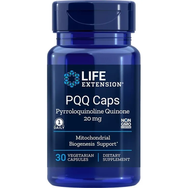 LIFE EXTENSION PQQ Caps 20 mg 30 veg caps.