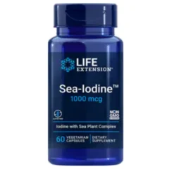 LIFE EXTENSION Sea Iodine 1000 mcg 60 veg caps.