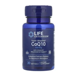 LIFE EXTENSION Super Ubiquinol CoQ10 200 mg with Enchanced Mitochondrial Support 30 softgels