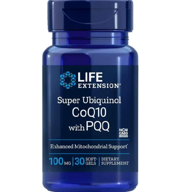 LIFE EXTENSION Super Ubiquinol CoQ10 100 mg With PQQ 30 softgels