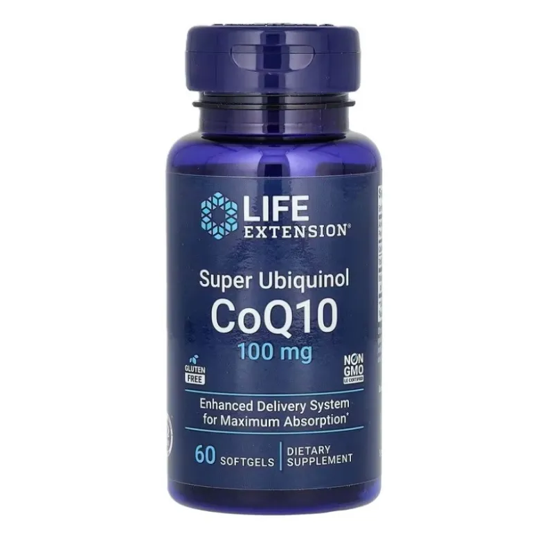 LIFE EXTENSION Super Ubiquinol CoQ10 100 mg 60 softgels