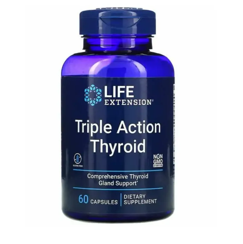 LIFE EXTENSION Triple Action Thyroid 60 caps.