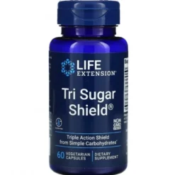 LIFE EXTENSION Tri Sugar Shield 60 veg caps.