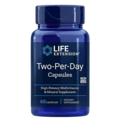 LIFE EXTENSION Two Per Day 60 caps.