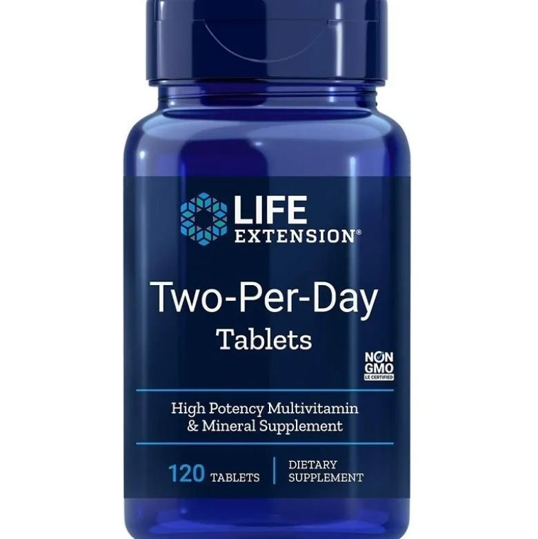 LIFE EXTENSION Two Per Day 120 tabs.