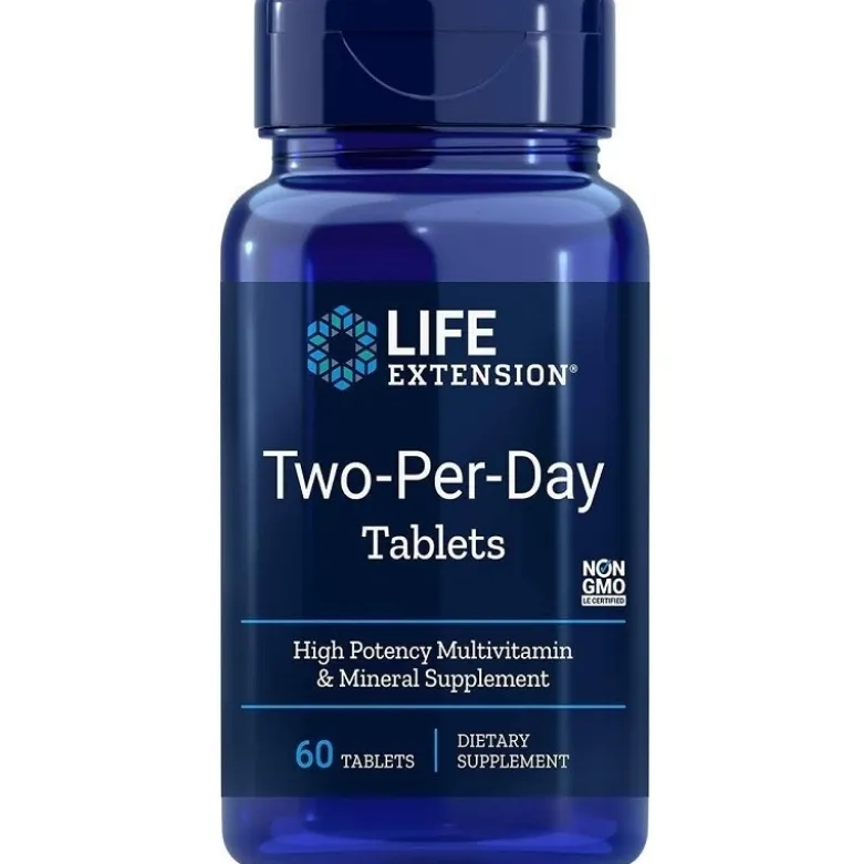 LIFE EXTENSION Two Per Day 60 tabs.