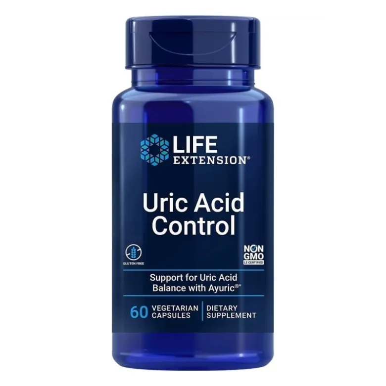 LIFE EXTENSION Uric Acid Control 60 vege caps.