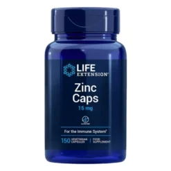 LIFE EXTENSION Zinc 15 mg 150 veg caps.