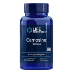 LIFE EXTENTION Carnosine 500 mg 60 veg caps.