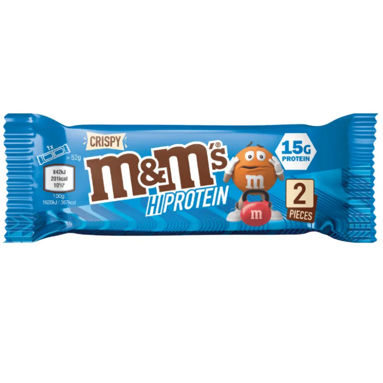 M&M`s Crisp Protein Bar 52 g Milk Chocolate