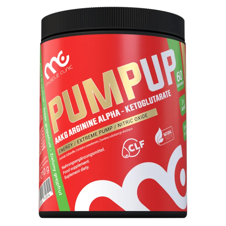 MUSCLE CLINIC PumpUp 210 g Zielony Grejpfrut