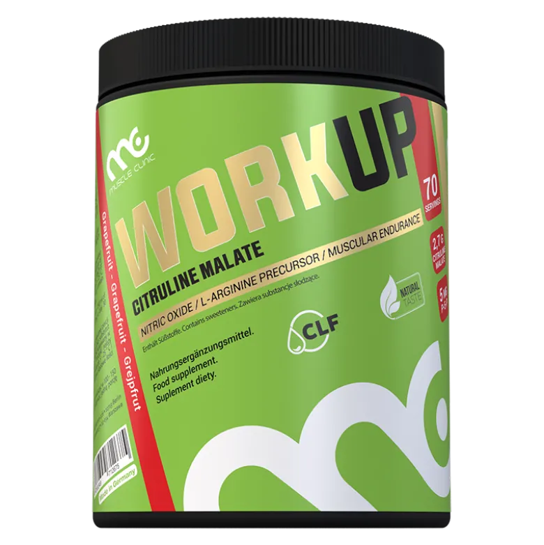 MUSCLE CLINIC WorkUp 210 g Grejpfrut