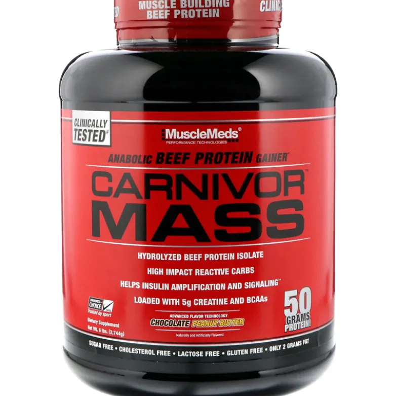 MUSCLE MEDS Carnivor MASS 2716 g - Smaki czekoladowe
