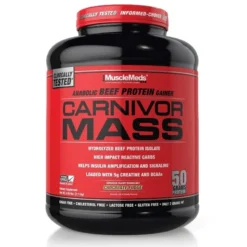 MUSCLE MEDS Carnivor MASS 2716 g - Smaki czekoladowe