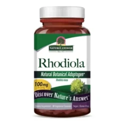 NATURES ANSWER Rhodiola 100 mg 60 veg caps.