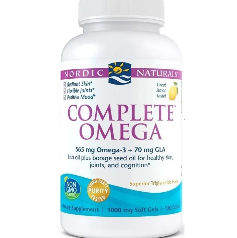 NORDIC Complete Omega 565 mg 120 gels Cytryna
