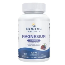 NORDIC Magnesium 60 gummies Blueberry Lavender