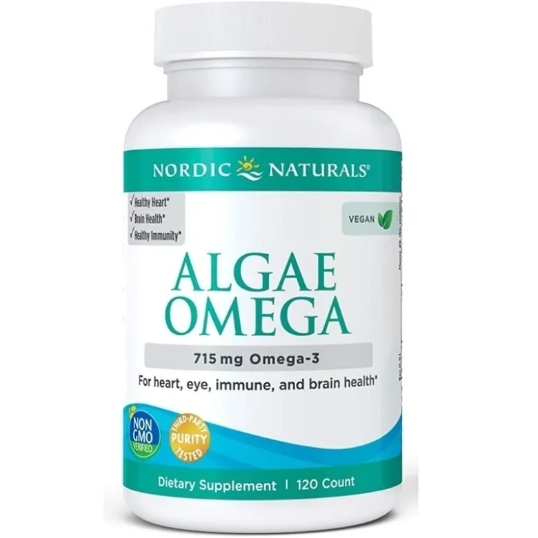 NORDIC NATURALS Algae Omega 3 715 mg 120 softgels