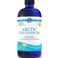 NORDIC NATURALS Arctic Cod Liver Oil 1060 mg 473 ml Pomarańcza