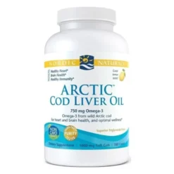 NORDIC NATURALS Arctic Cod Liver Oil 750 mg 180 softgels