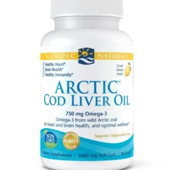 NORDIC NATURALS Arctic Cod Liver Oil 750 mg 90 softgels